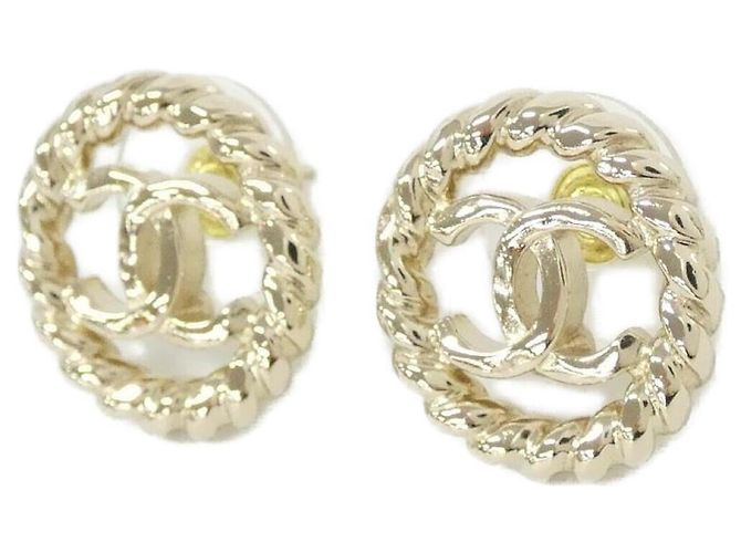 Chanel ABE952 Ohrstecker Golden - Ansicht 2