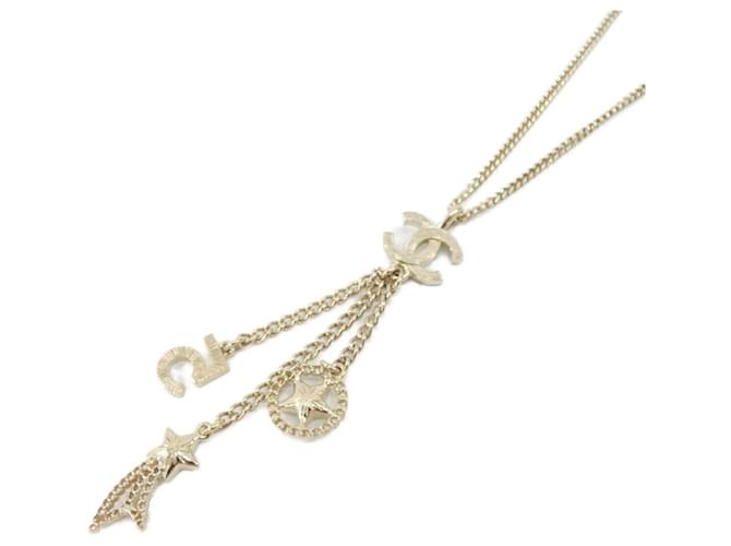 Collana Chanel ABG426 Oro e Cristallo D'oro - vista 3