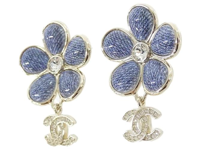 Orecchini Chanel ABG744 Blu D'oro - vista 2