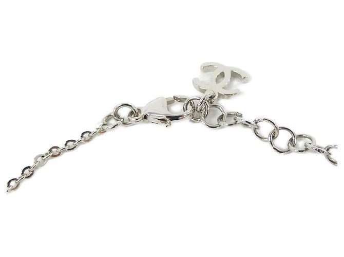 Pulsera de Charms Chanel ABG891 Negro Plata Blanco - vista 4