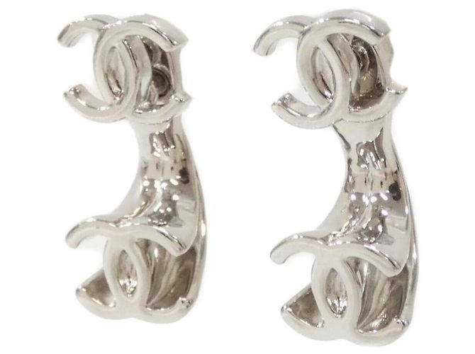 Orecchini a lobo argentati Chanel ABH472 Argento - vista 2