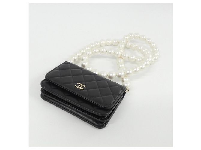 Chanel AP1839 Black Chain Shoulder Wallet - view 3