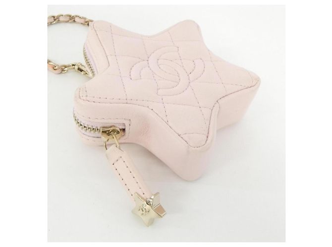 Charm per borsa in agnello rosa Chanel AP4985 - vista 2