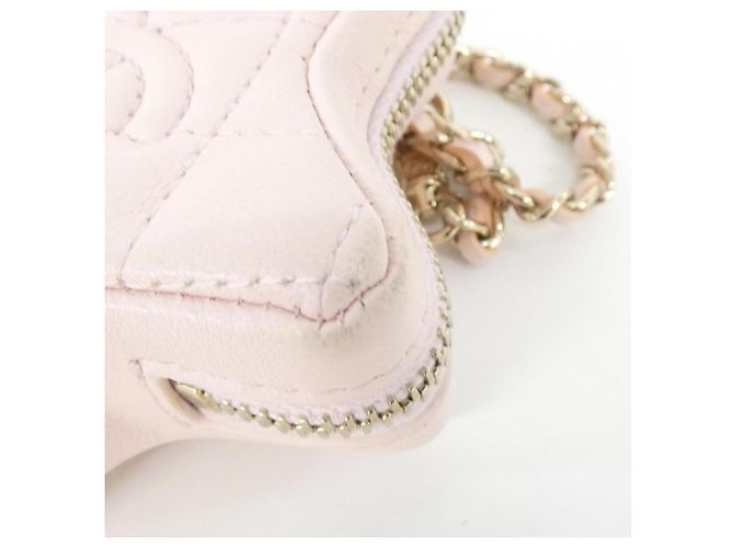 Charm per borsa in agnello rosa Chanel AP4985 - vista 4