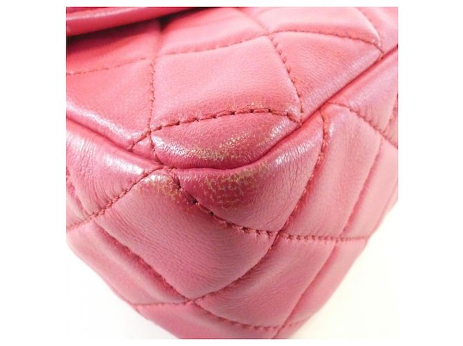 Borsa a tracolla in pelle Chanel AS1787 Rosa - vista 3