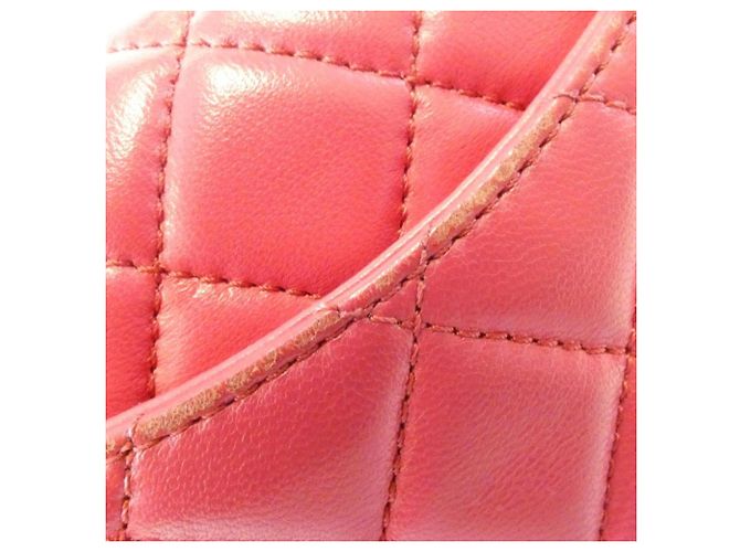 Borsa a tracolla in pelle Chanel AS1787 Rosa - vista 4