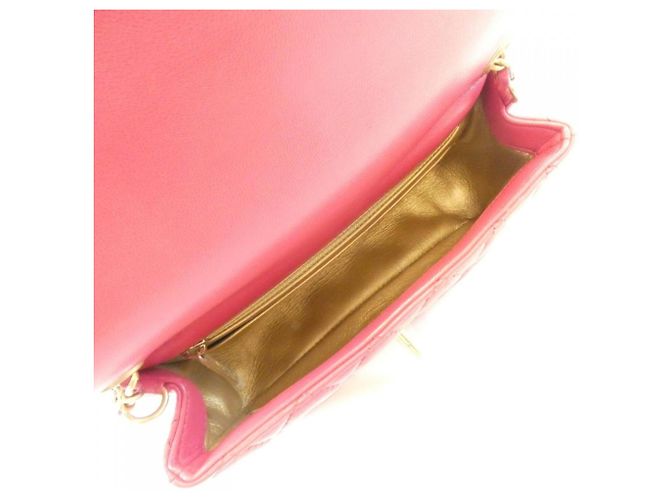Borsa a tracolla in pelle Chanel AS1787 Rosa - vista 7