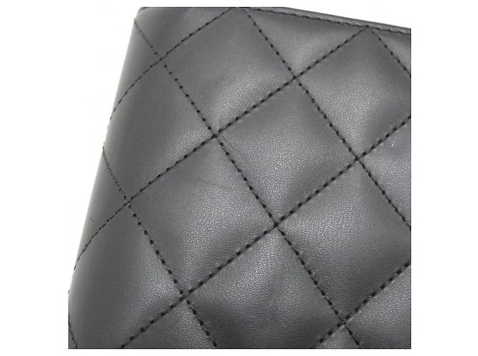 Chanel Cambon Line 26717 Long Wallet Schwarz Pink - vista 4