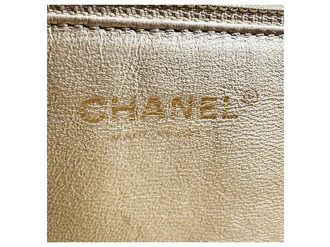 Borsa in pelle Chanel Portobello Nero Bianco sporco - vista 13