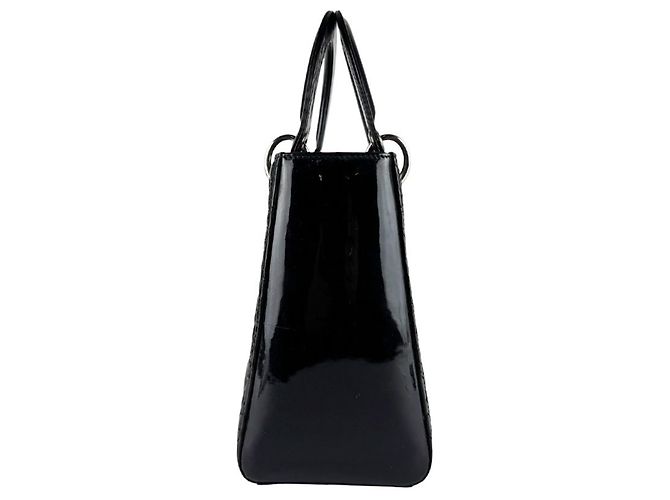 Borsa a mano/Borsa a tracolla Christian Dior Lady Nero - vista 2