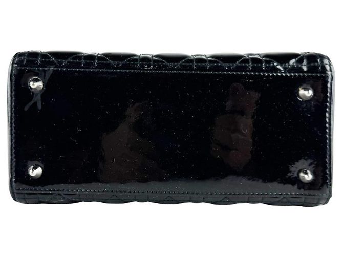Borsa a mano/Borsa a tracolla Christian Dior Lady Nero - vista 4