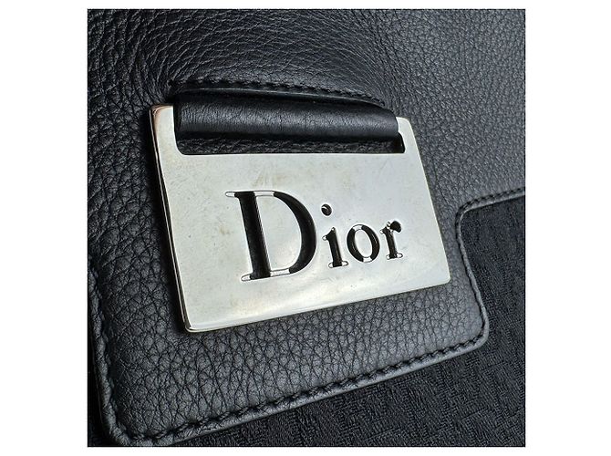 Borsa a tracolla nera Christian Dior Nero - vista 11