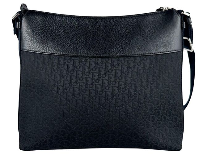 Borsa a tracolla nera Christian Dior Nero - vista 3