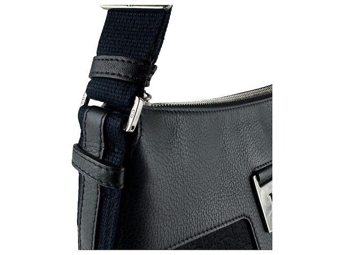 Borsa a tracolla nera Christian Dior Nero - vista 7