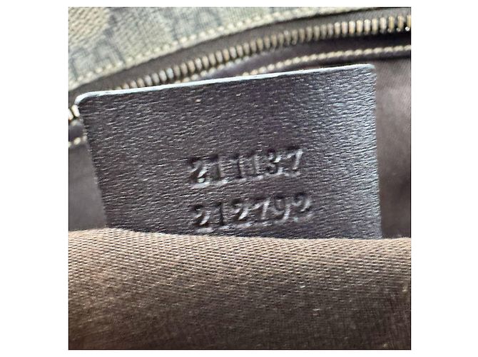 Borsa Tote Marrone Gucci GG Supreme Canvas - vista 12