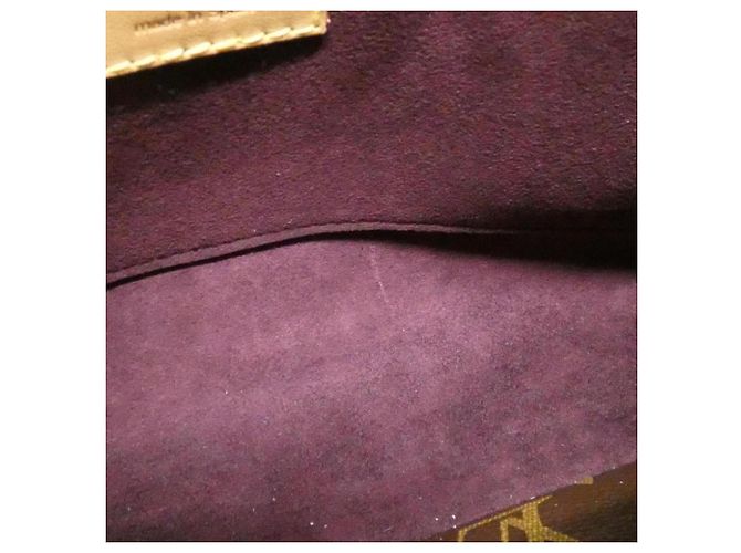 Borsa Louis Vuitton Monogram Montaigne BB Marrone - vista 10