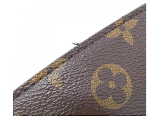 Borsa Louis Vuitton Monogram Montaigne BB Marrone - vista 3