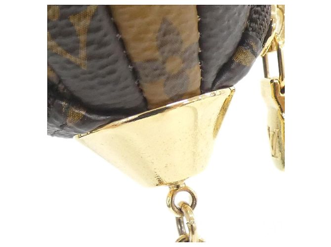 Portachiavi Louis Vuitton Monogram Reverse LV Dream M01724 Marrone - vista 4