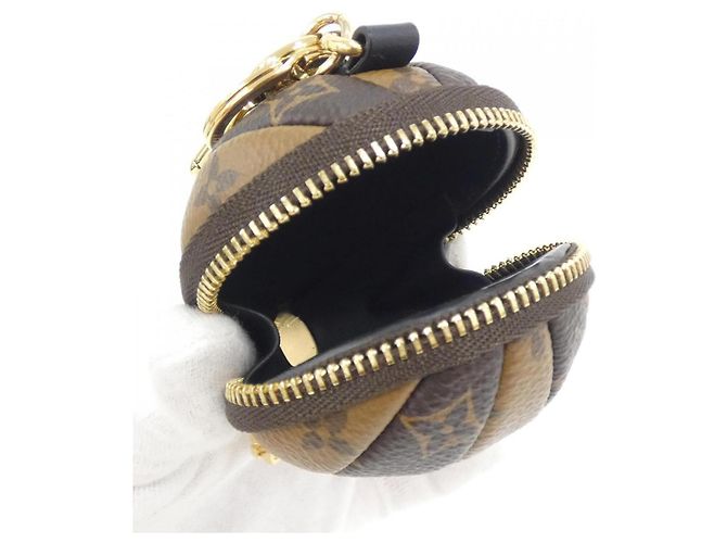 Portachiavi Louis Vuitton Monogram Reverse LV Dream M01724 Marrone - vista 6
