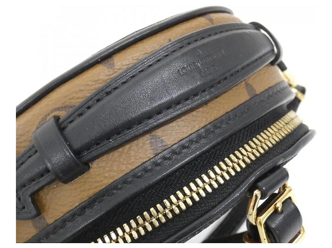 Borsa a tracolla Louis Vuitton Monogram Reverse Mini Boite Chapeau Marrone - vista 6