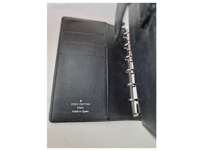 Louis Vuitton Agenda PM Epi Pelle Nera Nero - vista 9
