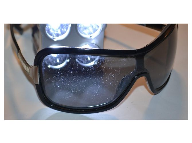 Occhiali da sole Valentino con strass Nero - vista 10