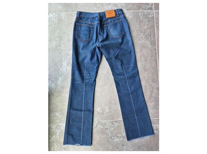 Vaqueros flare Gucci en denim azul - vista 12