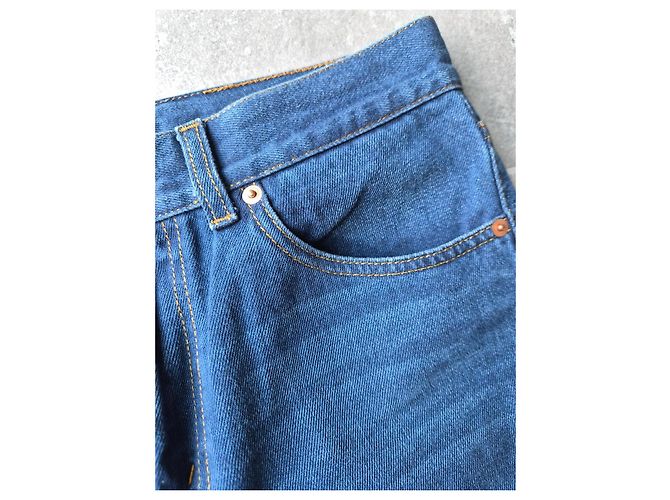 Vaqueros flare Gucci en denim azul - vista 5
