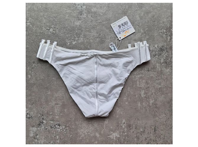 La Perla Bragas Blancas con Detalles Plisados Blanco - vista 5