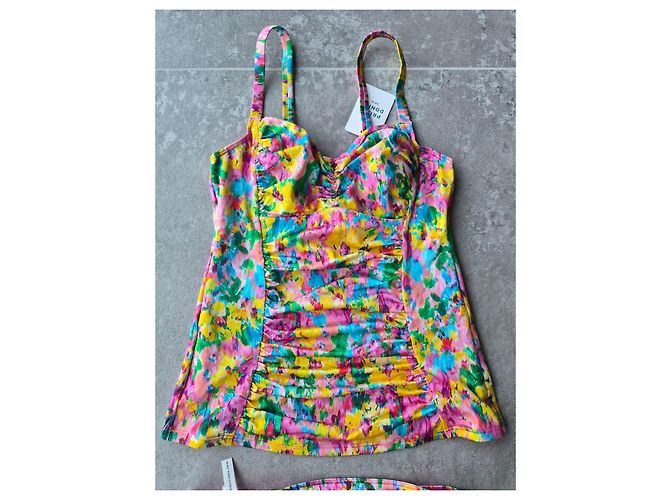 Autre Marque Conjunto Tankini Primadonna Swim estampado abstracto Multicolor - vista 5