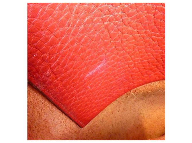Hermès Hermes Evelyne PM Schultertasche Rot - Ansicht 10
