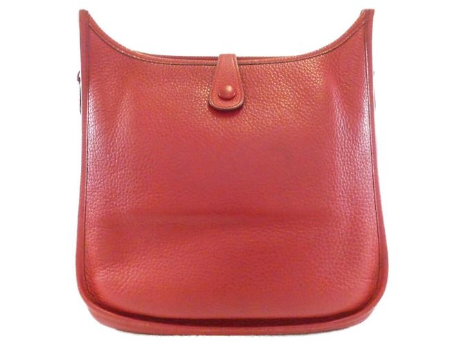 Hermès Hermes Evelyne PM Schultertasche Rot - Ansicht 2