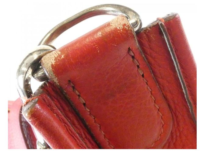 Hermès Hermes Evelyne PM Schultertasche Rot - Ansicht 6