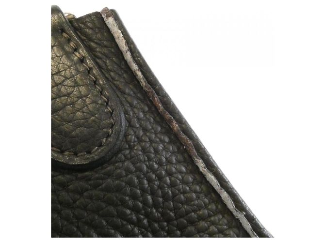 Hermès Borsa a Spalla Hermes Evelyne II GM Damier ebene - vista 6