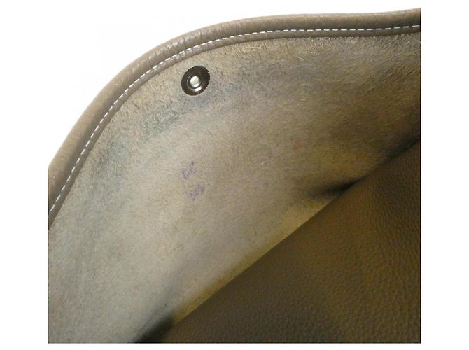 Hermès Borsa a tracolla Hermes Evelyne 3 PM Taupe - vista 10