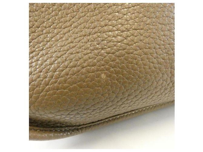 Hermès Borsa a tracolla Hermes Evelyne 3 PM Taupe - vista 5