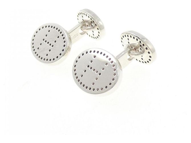 Boutons de manchette Hermès Hermès Eclipse - vue 2