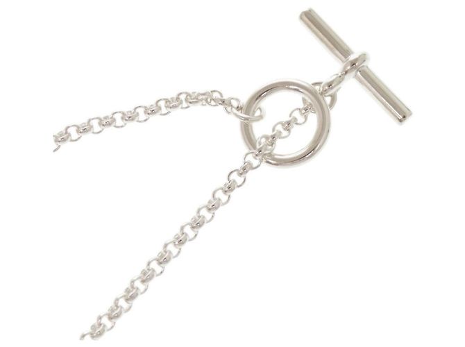 Hermès Collana Hermes Chaine d'Ancre Area 2 GM Argento - vista 4