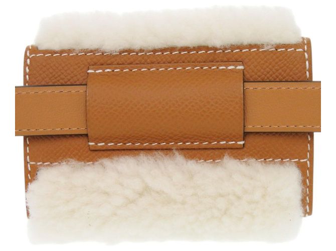 Hermès Pochette Teddy Kelly Pocket Hermes Castaño - vista 3