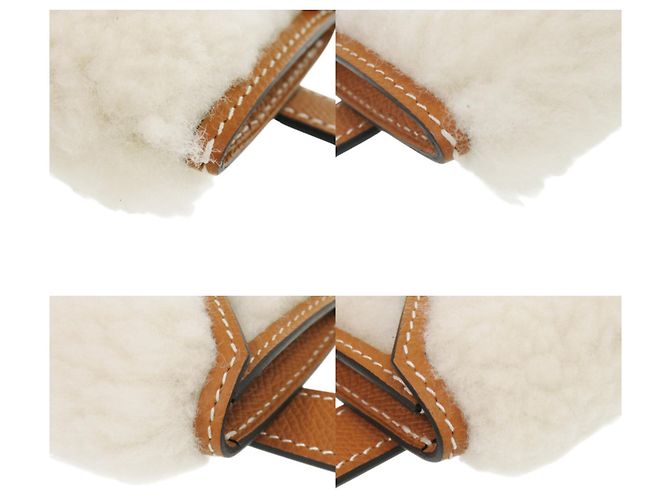 Hermès Pochette Teddy Kelly Pocket Hermes Castaño - vista 5