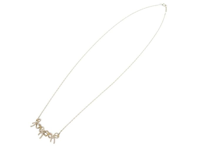 Collana Tiffany & Co. Triple Ribbon Argento D'oro - vista 4