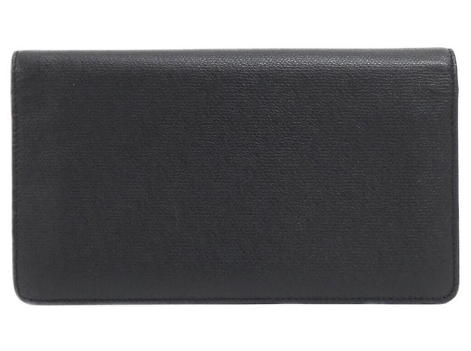 Langer Geldbeutel Chanel Coco Button Line Schwarz - Ansicht 2
