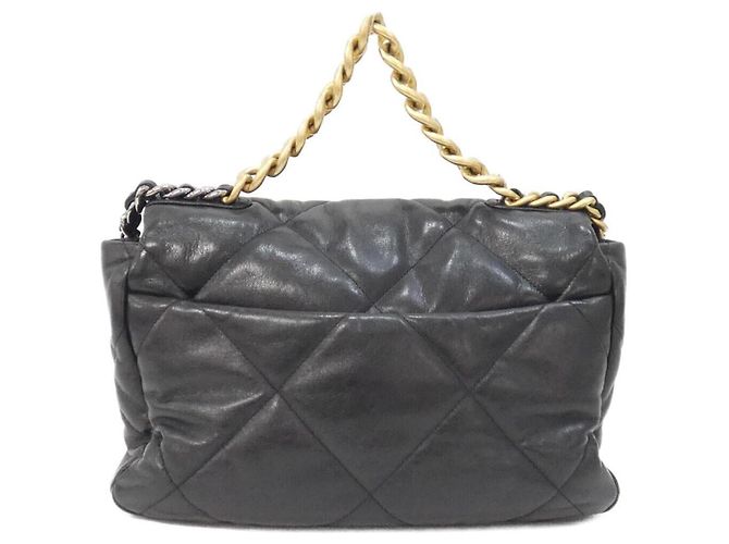 Borsa a Spalla Chanel 19 Line AS1161 Nero - vista 2