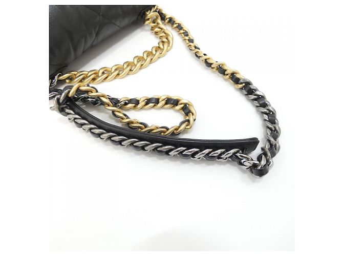 Borsa a Spalla Chanel 19 Line AS1161 Nero - vista 6