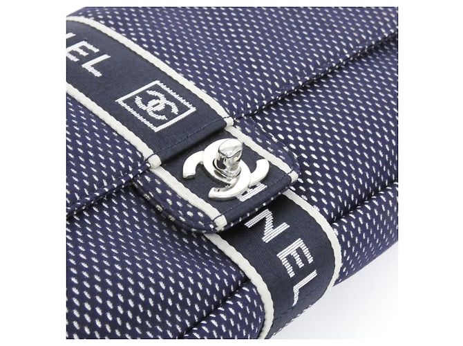 Borsa a Spalla Chanel Sport Line Blu navy - vista 5