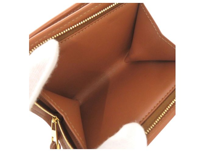 Cartera Compacta Loewe Daisy Knot Castaño - vista 6
