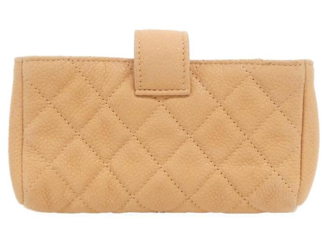 Pochette Chanel Timeless Classic Line 48227 Arancione - vista 2