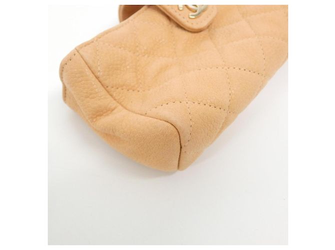 Pochette Chanel Timeless Classic Line 48227 Arancione - vista 3