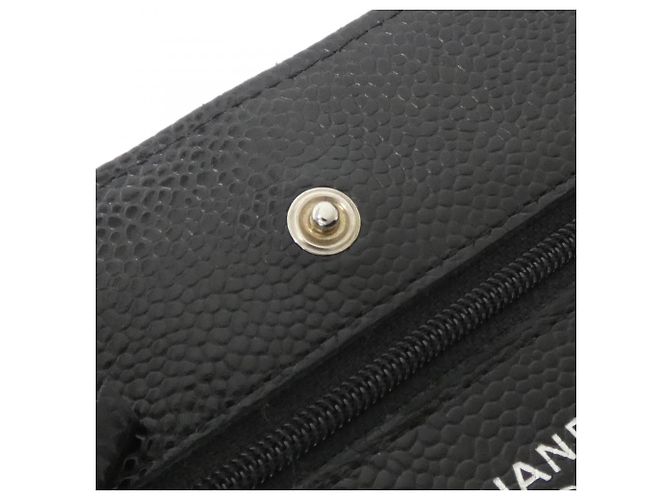 Portafoglio con catena Chanel Timeless Classic Line 33814 Nero Bordò - vista 8