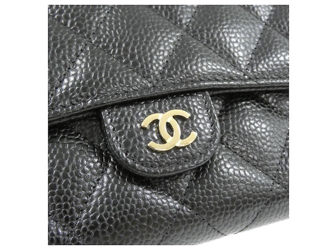 Cartera Chanel Timeless Classic Line AP0232 Negro Burdeos - vista 3